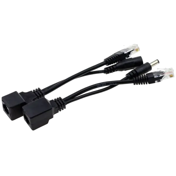 SEVEN P-731 PoE SET black Адаптер