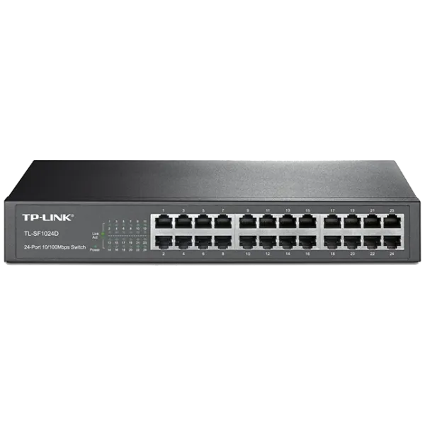TP-LINK TL-SF1024D Комутатор 24 порти некерований