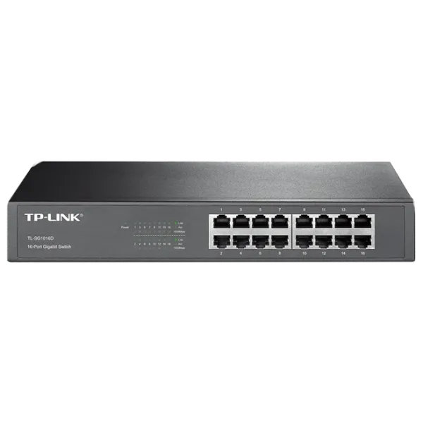 TP-LINK TL-SG1016D Комутатор 16 портів некерований