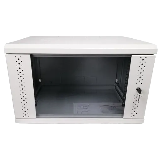 EServer 4U 600х350х284 скло, сіра Шафа