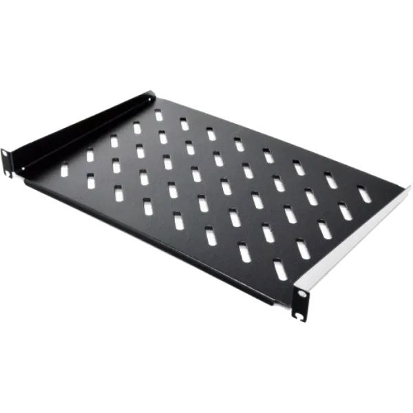 1U Полиця консольна 19" 350мм, чорна