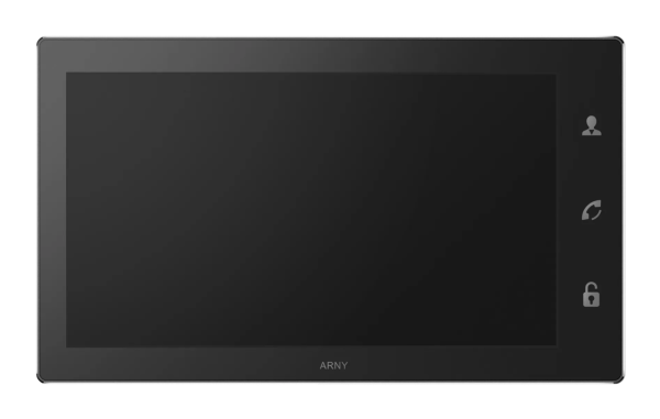 Відеодомофон ARNY AVD-1040 2Мп 10'' IPS PiP, Black