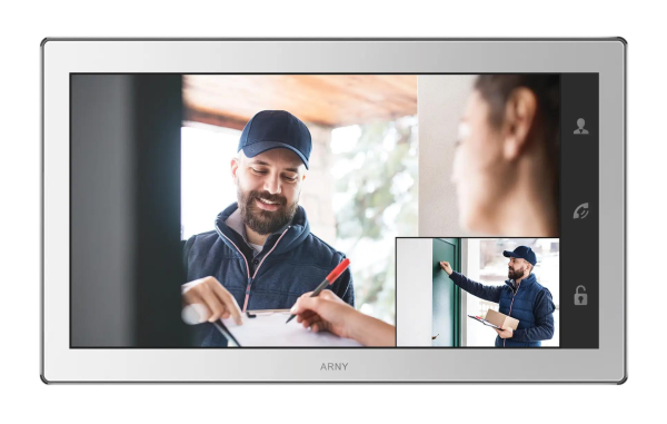Відеодомофон ARNY AVD-1040 2Мп 10'' IPS PiP, White