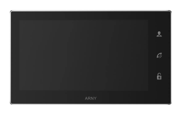 Відеодомофон ARNY AVD-740 2Мп 7'' IPS, Black