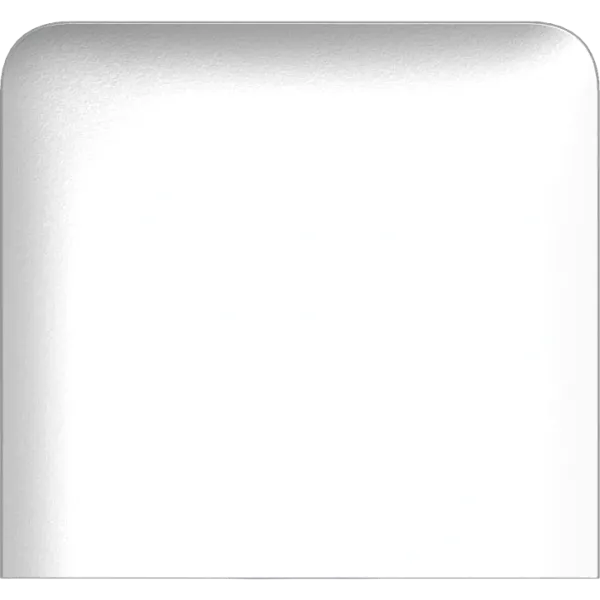 Ajax SideButton (1-gang) white vertical Кнопка