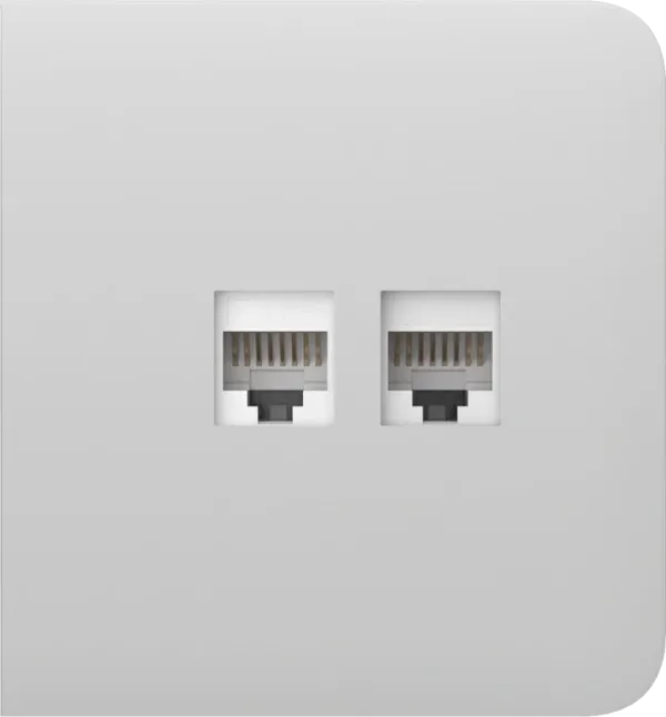 Ajax SideCover (LAN) white Фронтальна панель