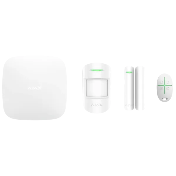 Ajax StarterKit Plus (8EU) UA white Комплект охоронної сигналізації