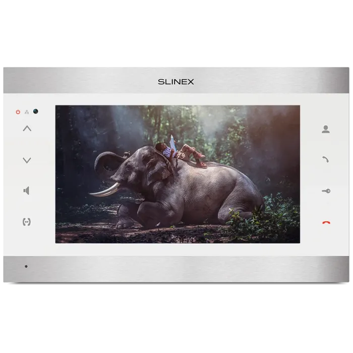 SL-10IPTHD (silver+white) Відеодомофон 10 "Slinex