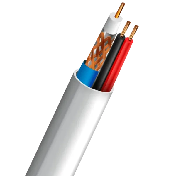 TRINIX SL-59+2*0,5 CU INDOOR "ОS" структура (305м) Кабель коаксіальний