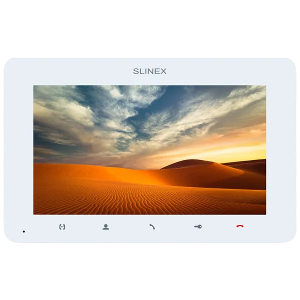 SM-07MN (white) Відеодомофон 7" Slinex