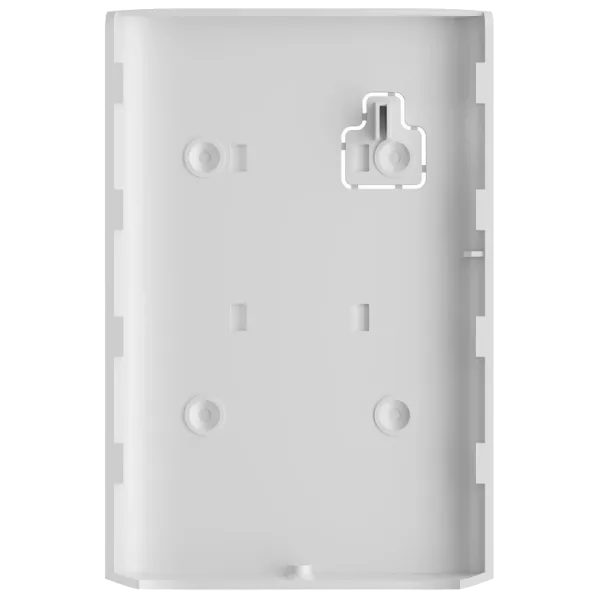 Ajax Smartbracket DualCurtain Outdoor біла Кріпильна панель