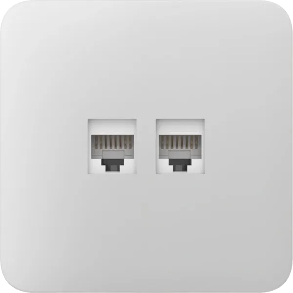 Ajax SoloCover (LAN) white Фронтальна панель