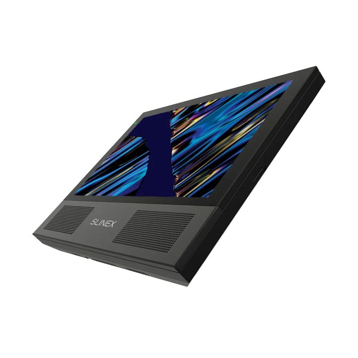 Відеодомофон Slinex Sonik 7 Cloud AI black з Wi-Fi, AI детектором руху і записом відео