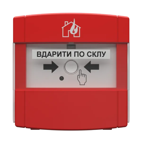 Tiras DETECTO MNL100 адресний ручний пожежний сповіщувач Тірас