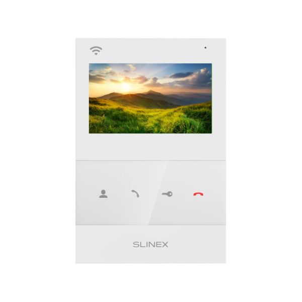 Відеодомофон Slinex SQ-04N Cloud white з Wi-Fi, детектором руху і записом відео