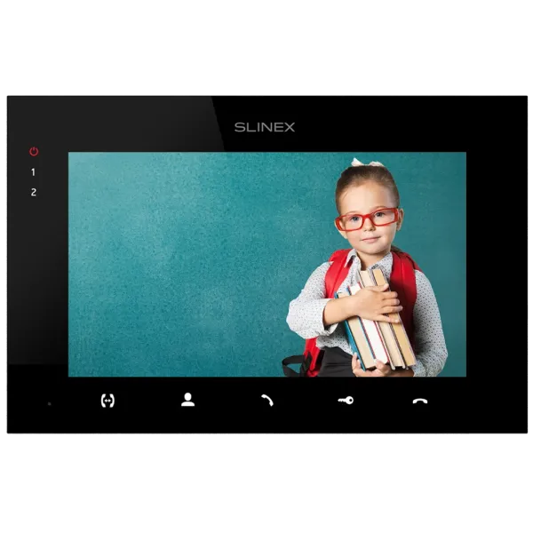 SQ-07MTHD (black) Відеодомофон Slinex