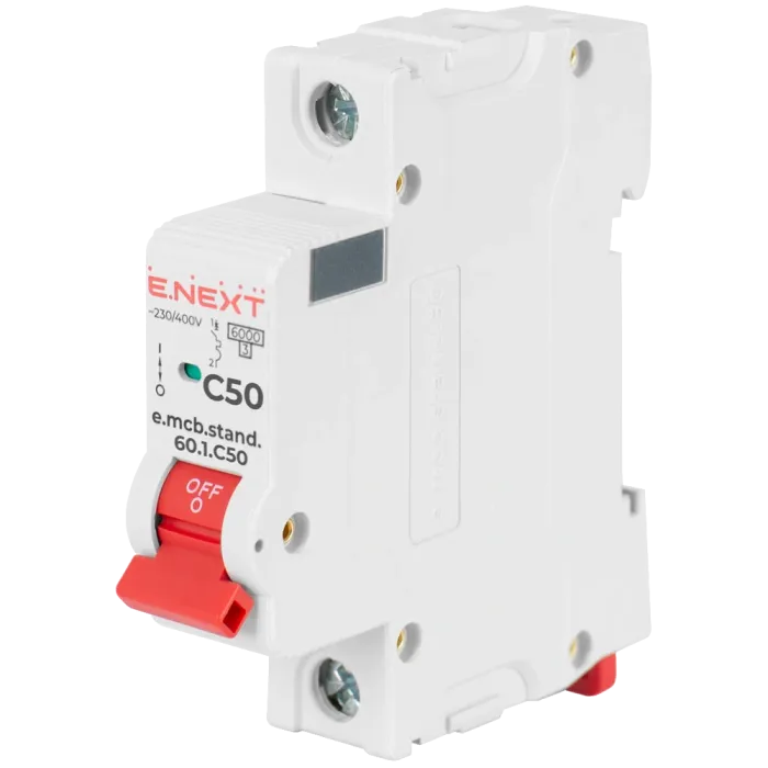 Enext e.mcb.stand.60.1.C50 Модульний автоматичний вимикач