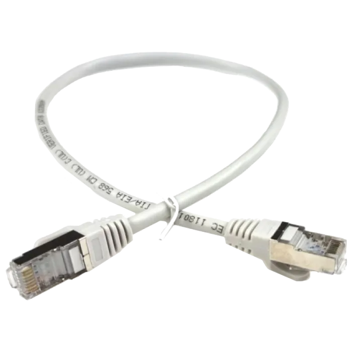 EServer STP CAT.6A 0.5м Патч-корд