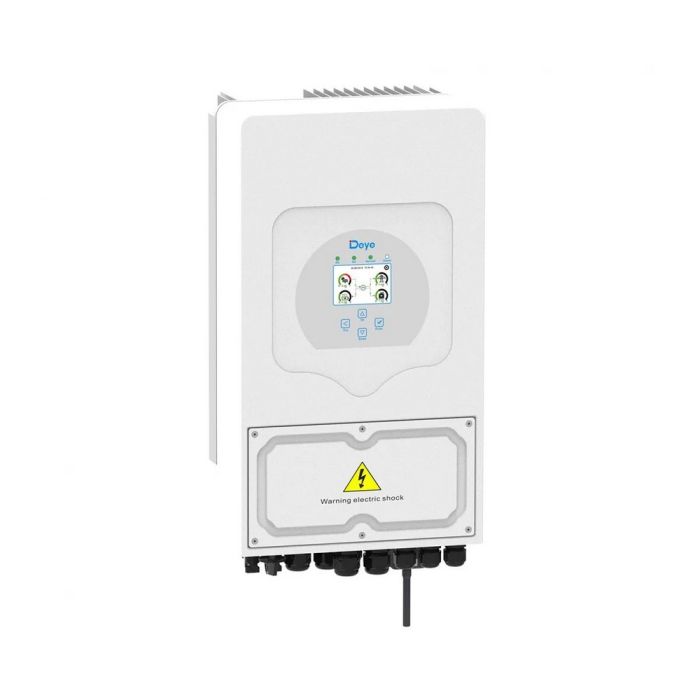 Інвертор Deye SUN-06K-SG05LP1-EU WiFi (6 kW, 1 фаза, 2 MPPT, LV) гібридний однофазний чиста синусоїда
