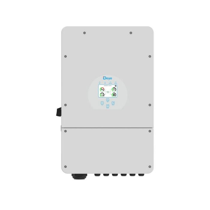 Інвертор Deye SUN-08K-SG01LP1-EU WiFi (8 kW, 1 фаза, 2 MPPT, LV) гібридний однофазний чиста синусоїда