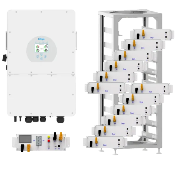 Deye SUN-15K-SG01HP3-EU-AM2 15кВт 60кВт•год Система безперебійного живлення трифазна