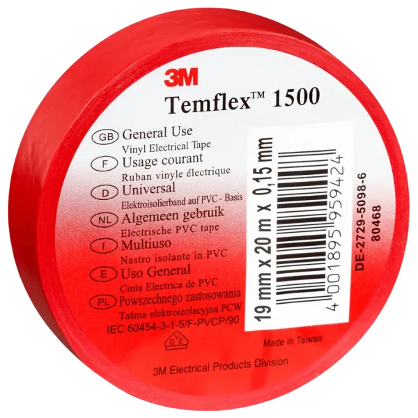 3М Temflex 1500 Ізострічка червона