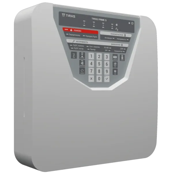 "Tiras PRIME S" Прилад приймально-контрольний пожежний
