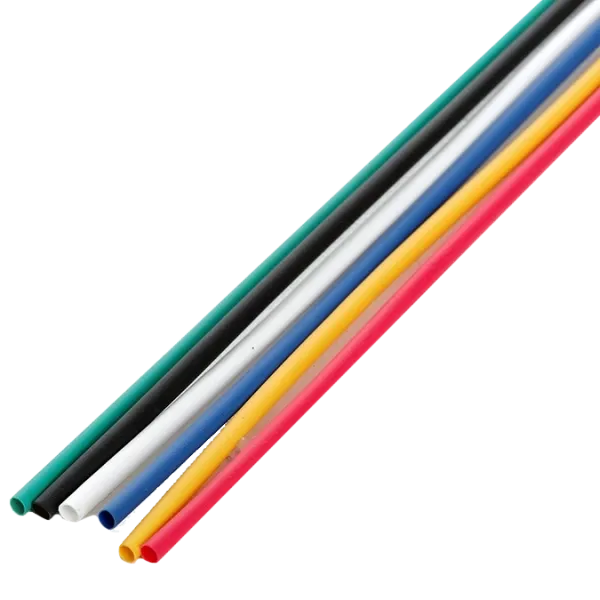 APRO 2мм 6 кольорів (пак. 1м 30шт) Термозбіжна трубка набір