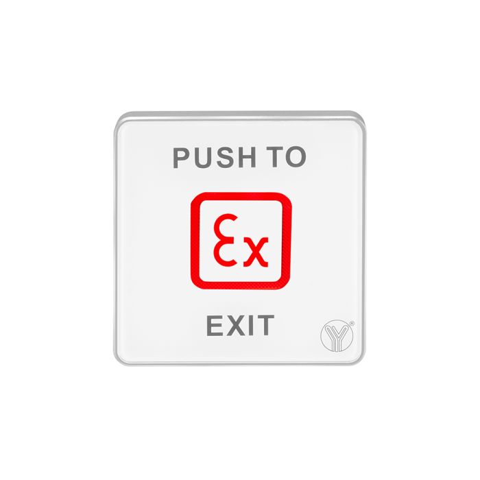 Кнопка виходу сенсорна Yli Electronic TSK-830NB(LED)-EX вибухозахищена з LED-індикацією