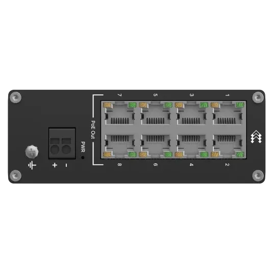 Teltonika TSW040 PoE+ Комутатор 8 портів некерований