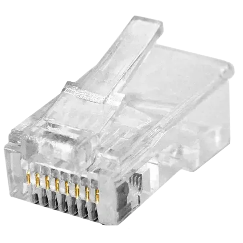 Tyco RJ-45 8P8C UTP Cat-5 (TCRJ45-UTP) Конектор (100 шт/уп.) Q100, Box