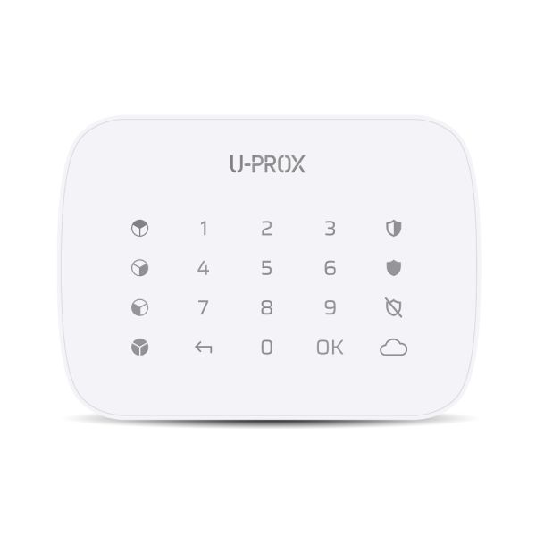 Бездротова сенсорна клавіатура U-Prox Keypad G4 для чотирьох груп