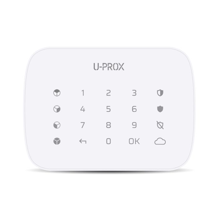 Бездротова сенсорна клавіатура U-Prox Keypad G4 для чотирьох груп
