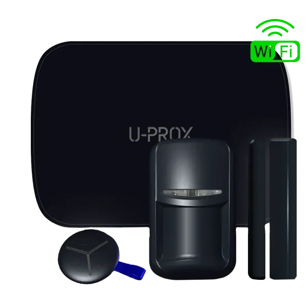 U-Prox MP WiFi S Black Комплект бездротової охоронної сигналізації