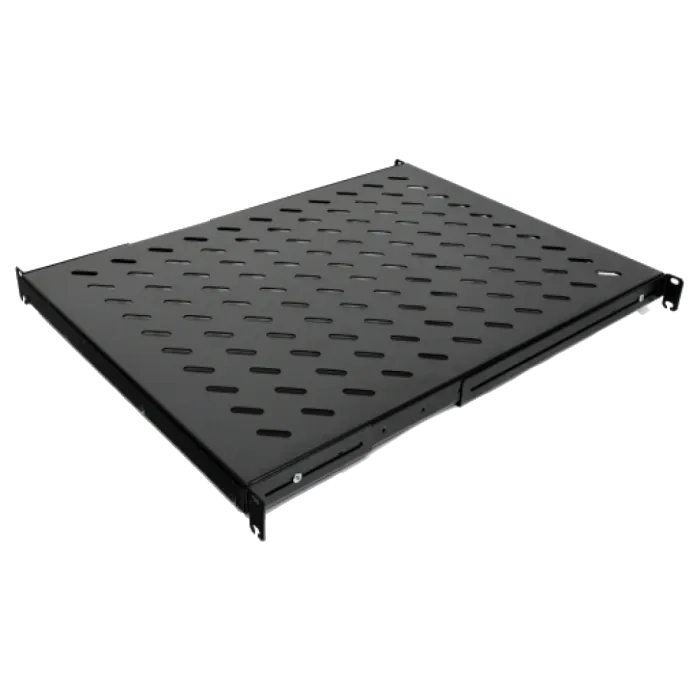 19" 600мм чорна Полиця