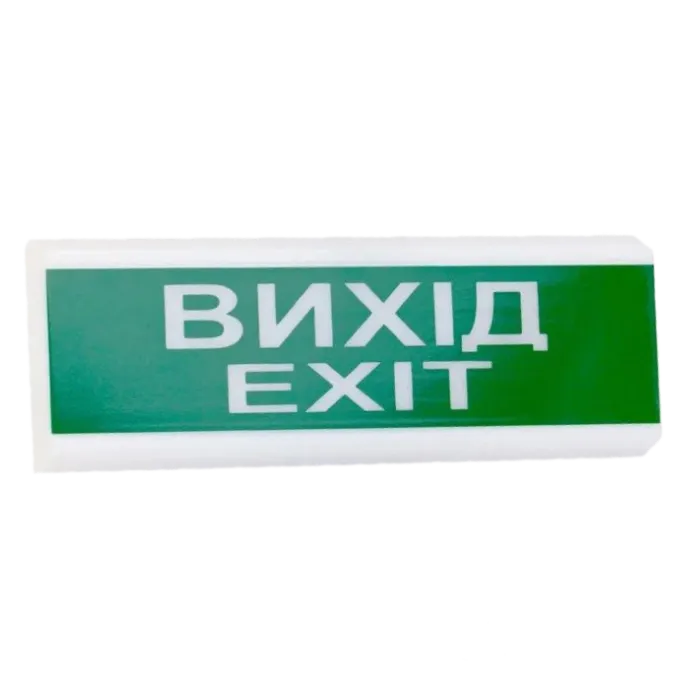 Tiras ОС-6.2 (12/24V) "Вихід/Exit Покажчик світловий Тірас