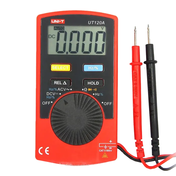 UNI-T UT120A Цифровий мультиметр кишеньковий