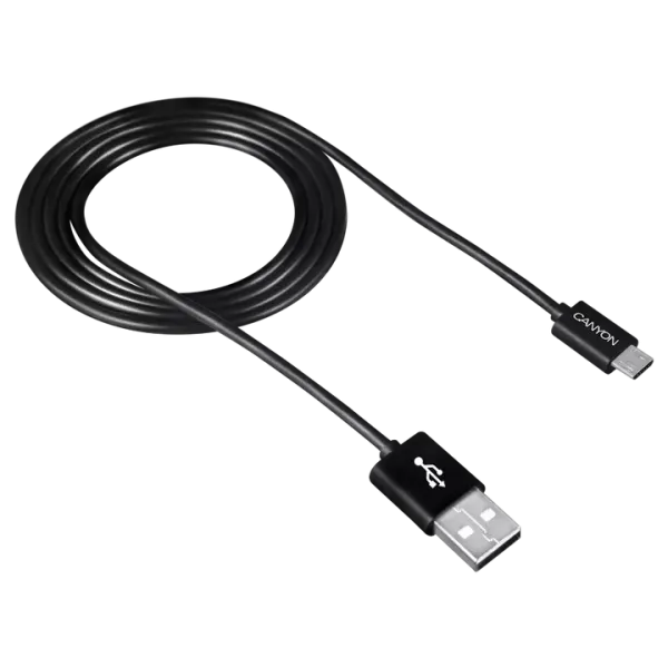 Canyon UM-1B black (Micro USB - USB 2.0) 1м Кабель
