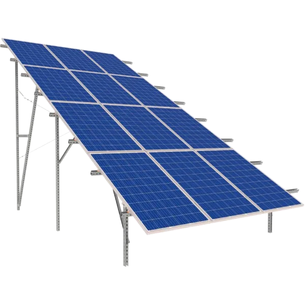 Kripter Domino V3-4 L6200 Кріплення наземної оцинкованої стійки у зборі