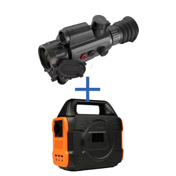 AGM Varmint LRF TS35-384 + UTEPO UPS300 Тепловізор та зарядна станція