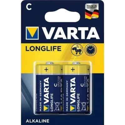 VARTA LONGLIFE C BLI 2 ALKALINE Батарейка