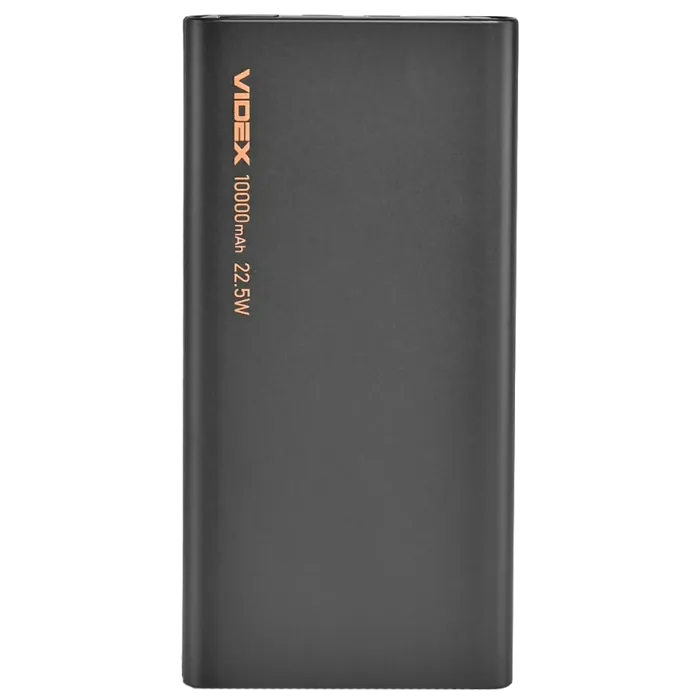 VIDEX VPB-310 22.5W Black 10000mAh Повербанк