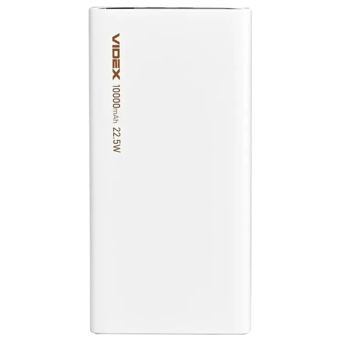 VIDEX VPB-310 22.5W White 10000mAh Повербанк