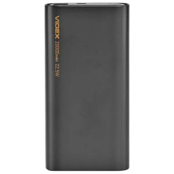 VIDEX VPB-320 22.5W Black 20000mAh Повербанк