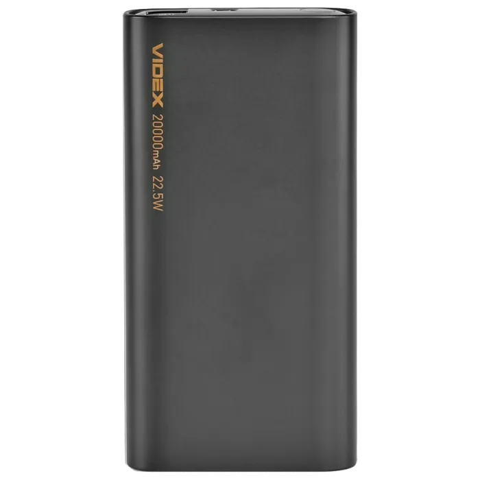 VIDEX VPB-320 22.5W Black 20000mAh Повербанк