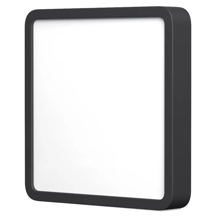 VIDEX 18W 5000K 220V LED світильник накладний квадрат