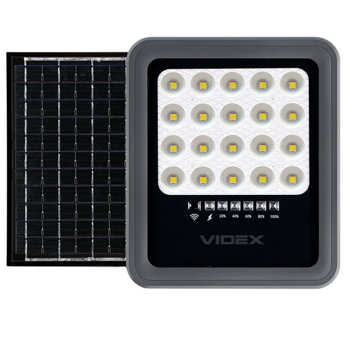 VIDEX 500Lm 5000K 3.2 V LED прожектор автономний
