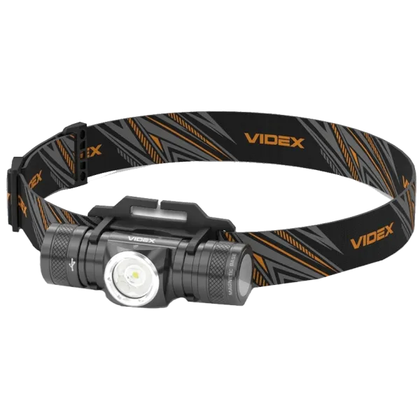 VIDEX VLF-H065A 1200Lm 5000K Налобний світлодіодний ліхтарик