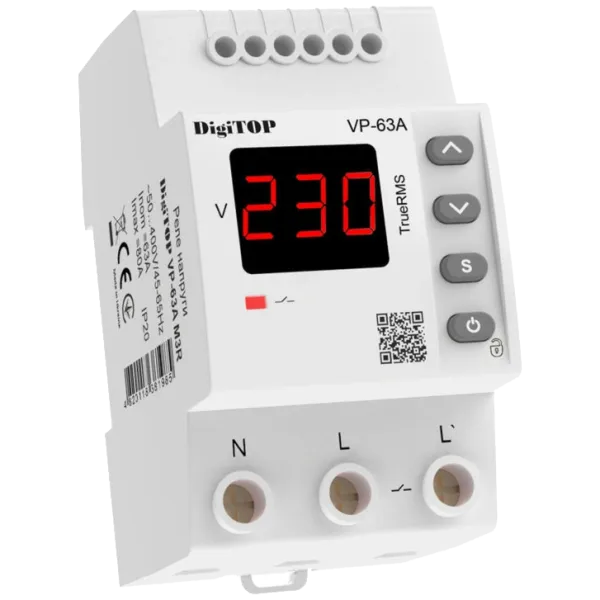 DigiTOP VP-63A M3R Реле напруги