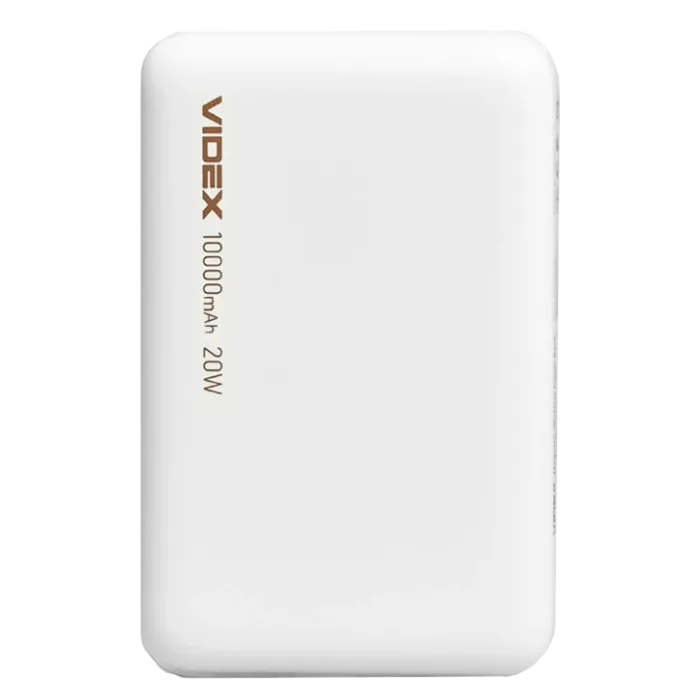 VIDEX VPB-331 PD20W White 10000mAh Повербанк